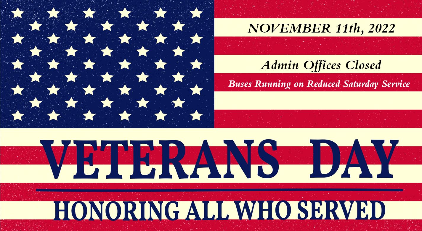 Veterans Day 2022 – Mason Transit